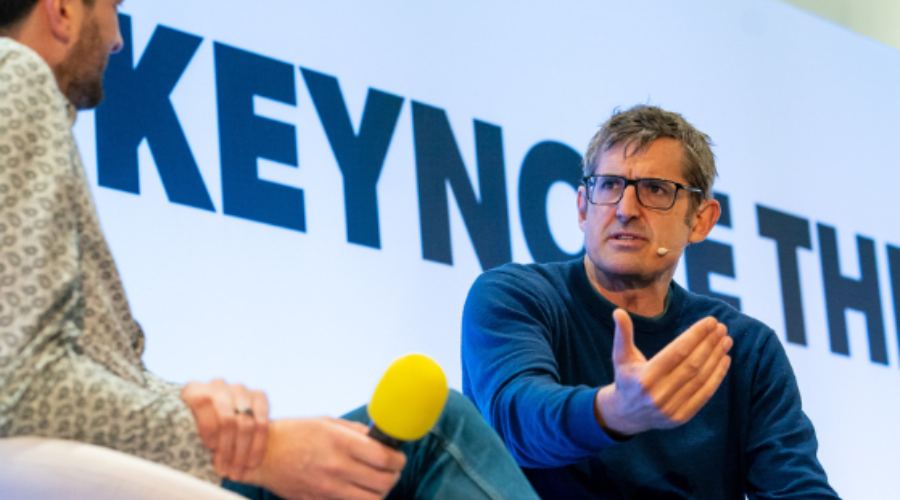 Louis Theroux at at Safety & Health Expo 2022